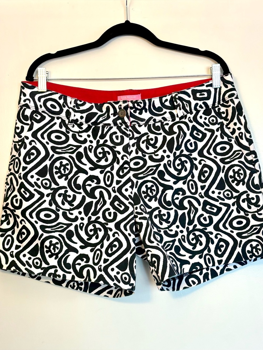 Isaac Mizrahi New York Tailored Stretch Chino Shorts SZ 12